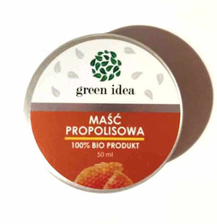 Maść propolisowa 50 ml 100% BIO PRODUKT Green Idea