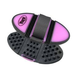 Zgrzebło do masażu York Axel Flexi różowe