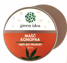 Maść konopna 50 ml 100% BIO PRODUKT Green Idea