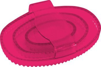 Zgrzebło gumowe różowe