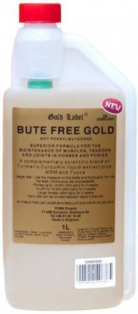 Bute Free Gold Gold Label prep z kurkumą 1L