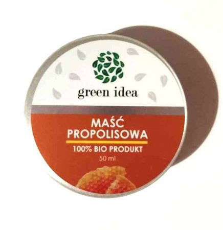 Maść propolisowa 50 ml 100% BIO PRODUKT Green Idea