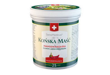 SwissMedicus Szwajcarska Końska Maść Rozgrzewająca 250 ml