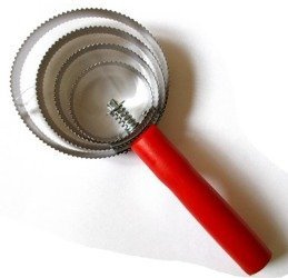 Zgrzebło metalowe okrągłe