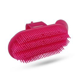 Zgrzebło mini iglak fuksja