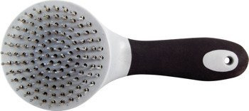 Szczotka do grzywy York Axel szaro - czarna